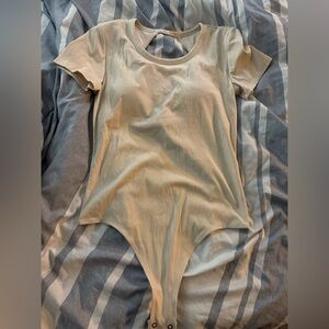 Vuori Beige Bodysuit